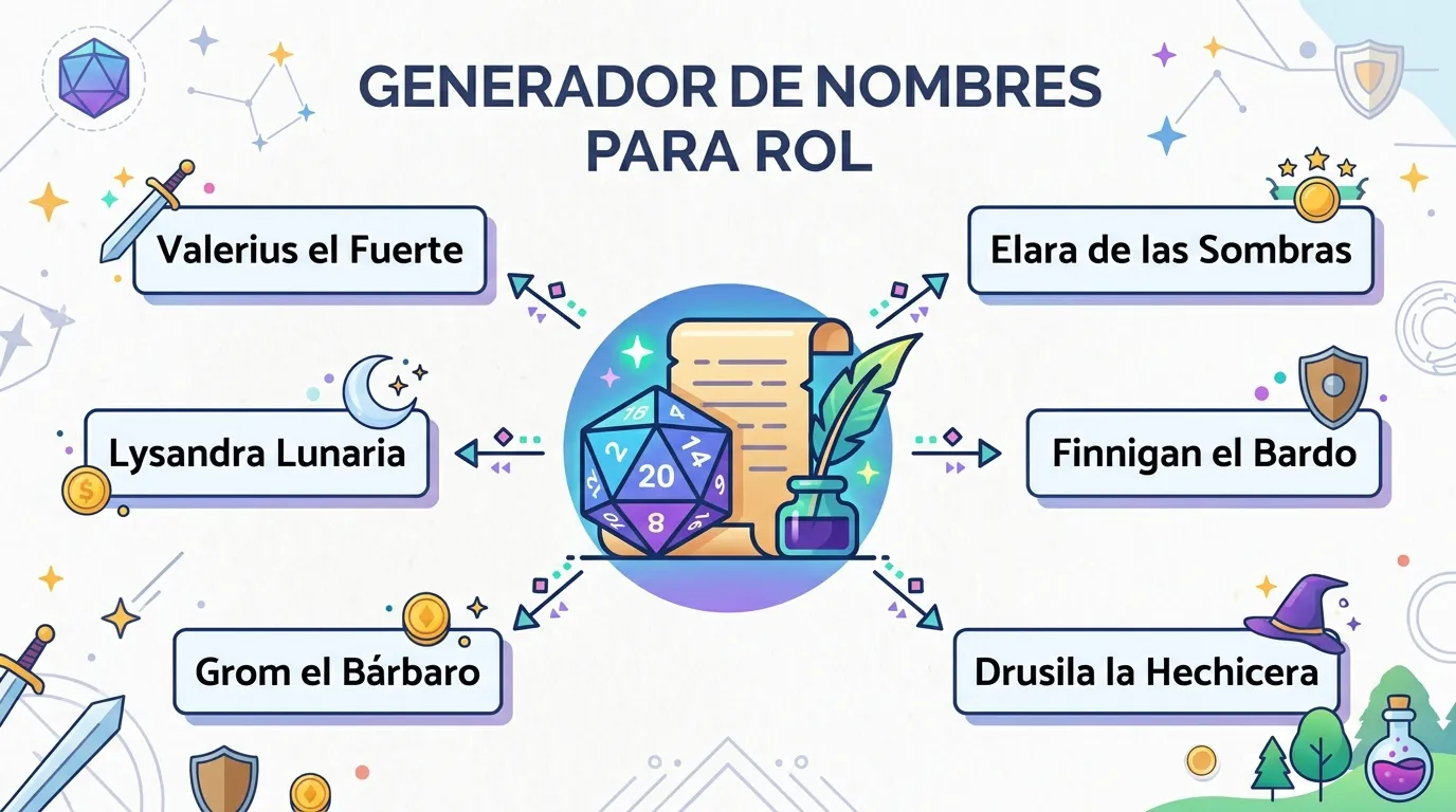 generador de nombres para rol  RPG